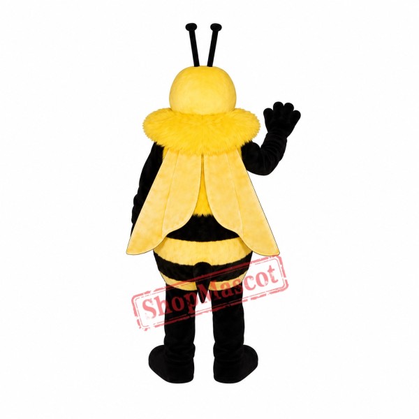 Fluffy Bee Mascot Costume Fluffy Bee Mascot Costume
