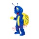 Blue Snail Mascot Costume