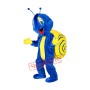 Blue Snail Mascot Costume
