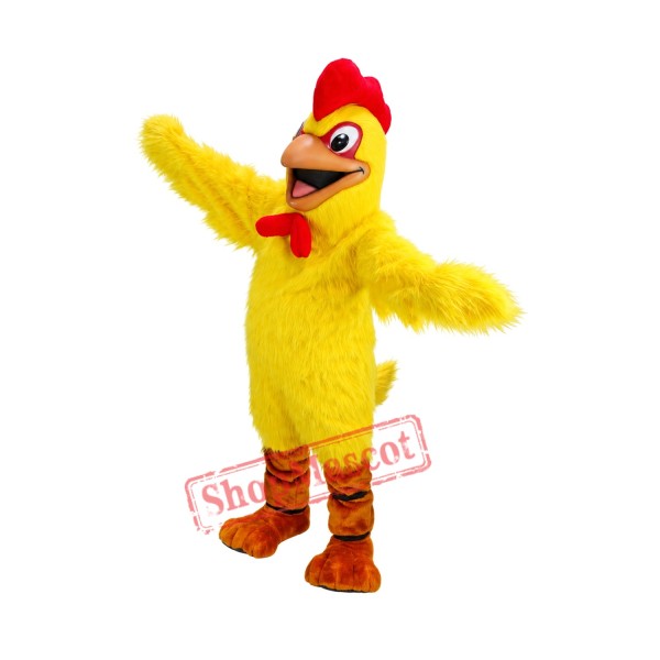 Yellow Chicken Costume Mascot