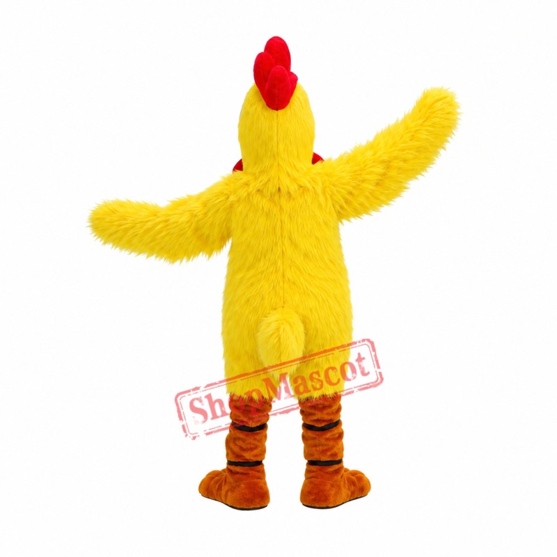 Yellow Chicken Costume Mascot Yellow Chicken Costume Mascot