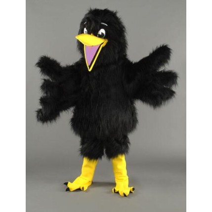 Black Bird Mascot Costume