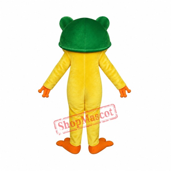 Frog New Professional Green Frog Adult Mascot Costume Frog New Professional Green Frog Adult Mascot Costume
