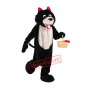 Black Wolf Mascot Costume Free Shipping