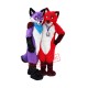 Single Friendly Wolf Mascot Costume Free Shipping