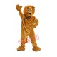 Happy Adult Lion Mascot Costume Happy Adult Lion Mascot Costume