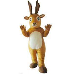 Lovely Deer Mascot Costume Free Shipping