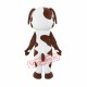 Baby Brown and White St Bernard Dog Mascot Costume Baby Brown and White St Bernard Dog Mascot Costume