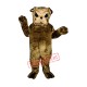 Brown Bulldog Mascot Costume Brown Bulldog Mascot Costume
