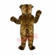 Brown Bulldog Mascot Costume Brown Bulldog Mascot Costume