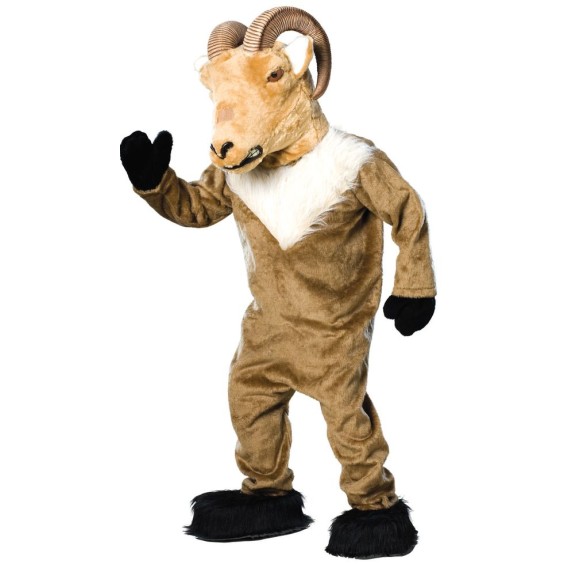 Adult Super Deluxe Ram Mascot Costume