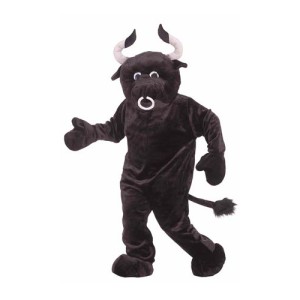 Adult DeluxePlush Bull Mascot Costume