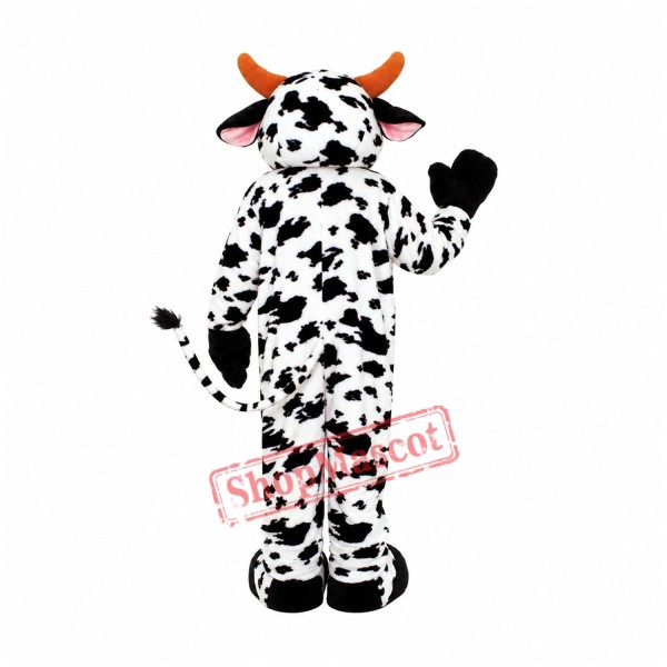 Funny Deluxe Plush Cow Mascot Costume Funny Deluxe Plush Cow Mascot Costume