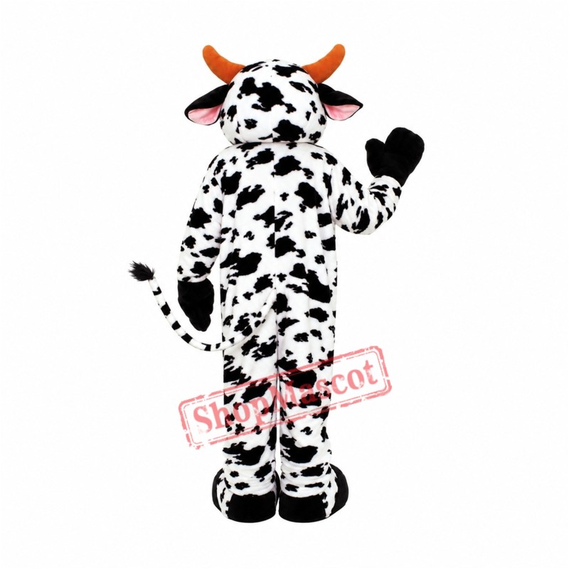Funny Deluxe Plush Cow Mascot Costume Funny Deluxe Plush Cow Mascot Costume
