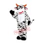 Funny Deluxe Plush Cow Mascot Costume
