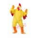 Funny Chicken Adult Mascot Costume