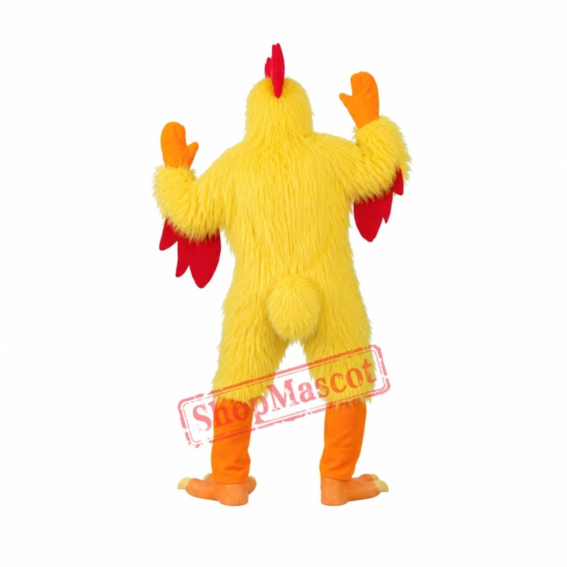 Funny Chicken Adult Mascot Costume