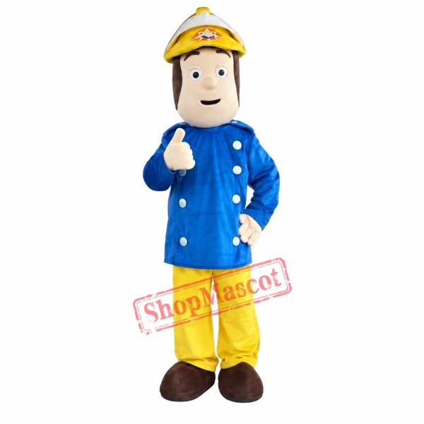 New Fireman adult mascot costume Free Shipping New Fireman adult mascot costume Free Shipping