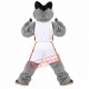 Gey Wolf Sport Football Team Mascot Costumes Free Shipping Gey Wolf Sport Football Team Mascot Costumes Free Shipping