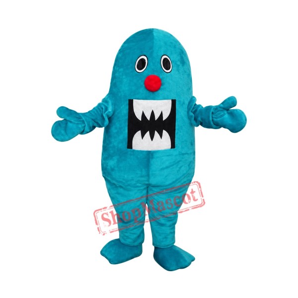 Blue Shark Mascot Adult Costume Free Shipping