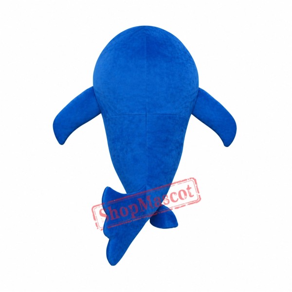 2nd Version of Blue Dolphin Mascot Adult Costume Free Shipping 2nd Version of Blue Dolphin Mascot Adult Costume Free Shipping