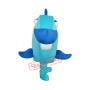 Blue Fish Mascot Adult Costume Free Shipping