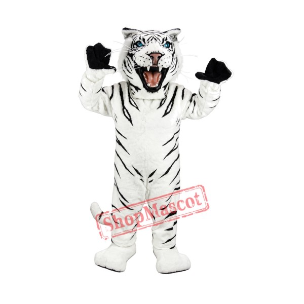 White Albino Tiger Mascot Costume Free Shipping White Albino Tiger Mascot Costume Free Shipping