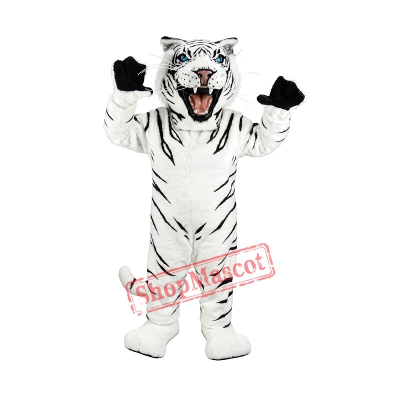 White Albino Tiger Mascot Costume Free Shipping White Albino Tiger Mascot Costume Free Shipping