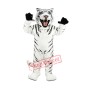 White Albino Tiger Mascot Costume Free Shipping