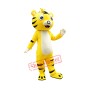 Yellow Cartton Tiger Mascot Costume Free Shipping