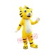 Yellow Cartton Tiger Mascot Costume Free Shipping