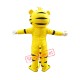 Yellow Cartton Tiger Mascot Costume Free Shipping