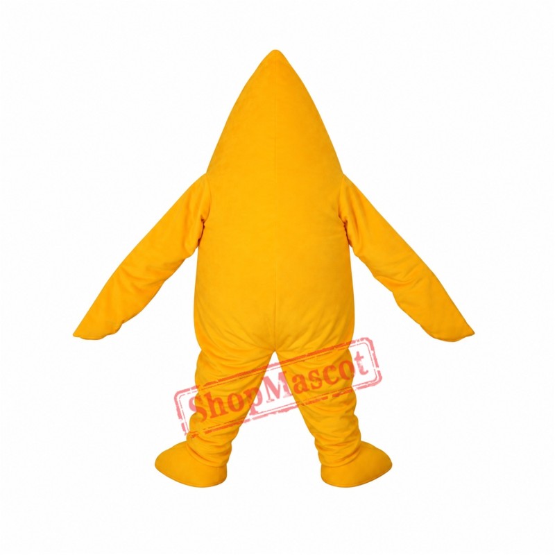 Yellow Starfish Short Plush Adult Mascot Costume Free Shipping Yellow Starfish Short Plush Adult Mascot Costume Free Shipping