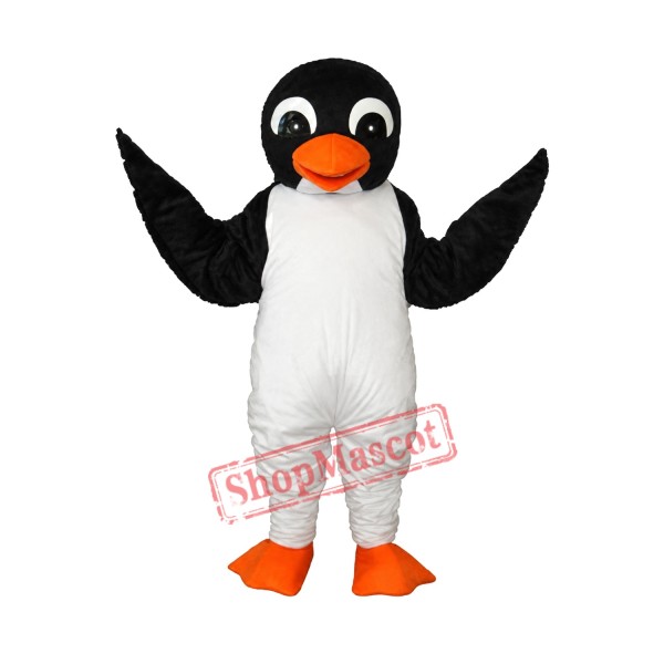 Orange Mouth Penguin Mascot Adult Costume Free Shipping Orange Mouth Penguin Mascot Adult Costume Free Shipping