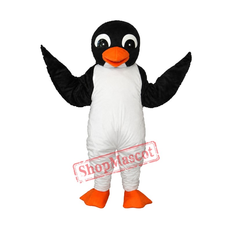 Orange Mouth Penguin Mascot Adult Costume Free Shipping Orange Mouth Penguin Mascot Adult Costume Free Shipping