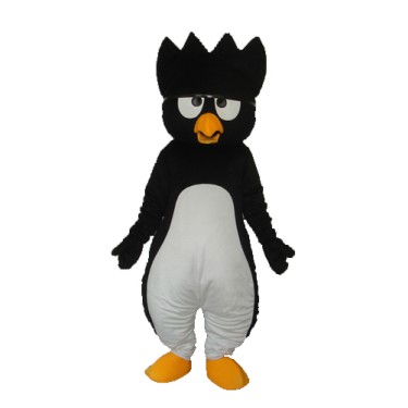 Black Little Penguin Mascot Adult Costume Free Shipping