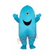 One-eyed Shark Mascot Adult Costume Free Shipping One-eyed Shark Mascot Adult Costume Free Shipping