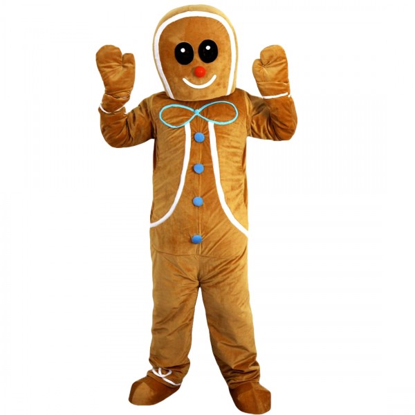 Ginger Bread Boy Mascot Costume