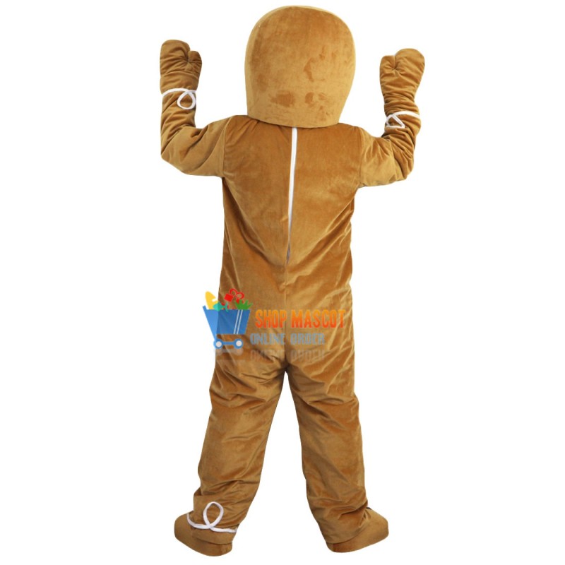 Ginger Bread Boy Mascot Costume