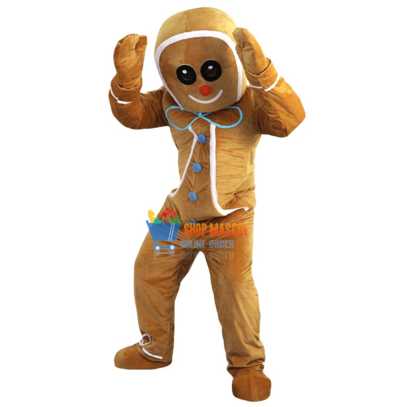 Ginger Bread Boy Mascot Costume