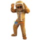 Ginger Bread Boy Mascot Costume
