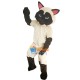 Sally Siamese Cat Mascot Costume Adult Costume
