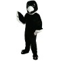Black Baby Eagle Mascot Costume Adult Costume