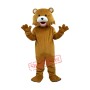Brown Bear Adult Mascots Costume Fancy Dress Free Shipping