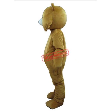 Brown Bear Adult Mascots Costume Fancy Dress Free Shipping