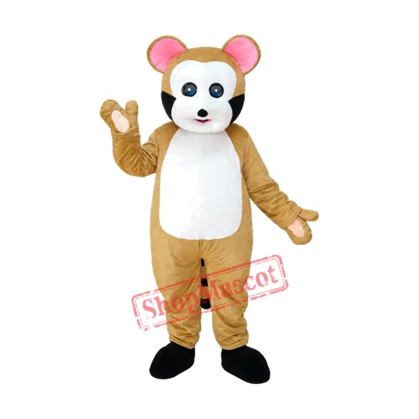 Leopard Cat Adult Mascot Costume