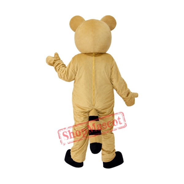 Leopard Cat Adult Mascot Costume Leopard Cat Adult Mascot Costume