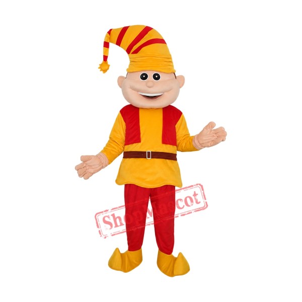 French Clown Mascot Adult Costume French Clown Mascot Adult Costume