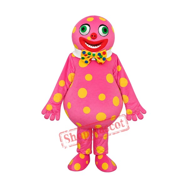 Spotted Clown Mascot Adult Costume