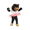 Fierce Lightweight Brown Bear Mascot Costume